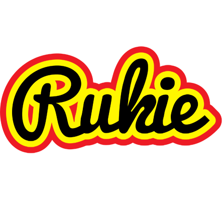 Rukie flaming logo