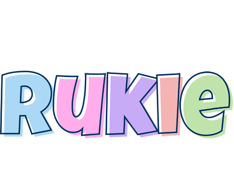 Rukie pastel logo