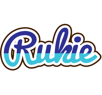 Rukie raining logo