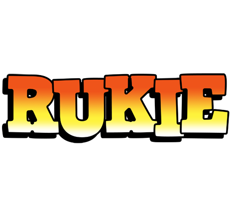 Rukie sunset logo