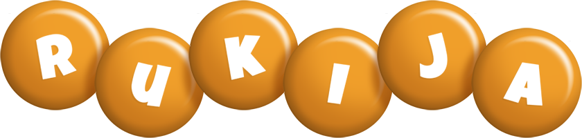 Rukija candy-orange logo