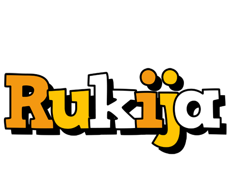 Rukija cartoon logo