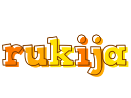 Rukija desert logo