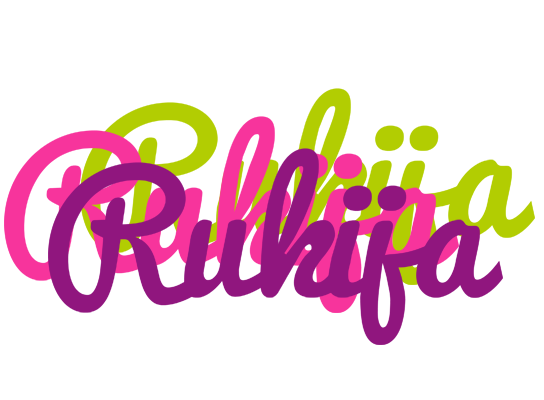 Rukija flowers logo