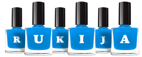 Rukija glossy logo