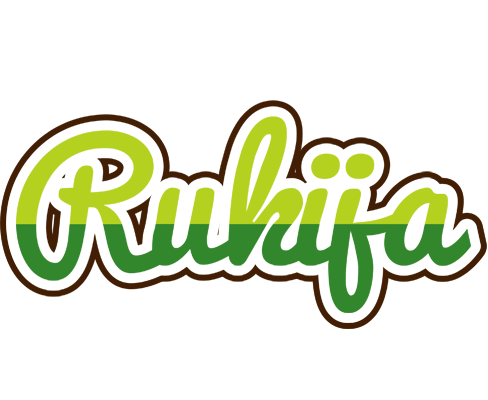 Rukija golfing logo