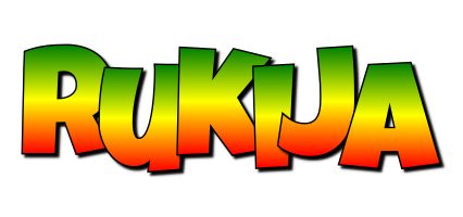 Rukija mango logo