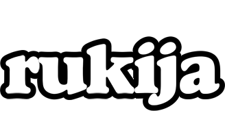 Rukija panda logo