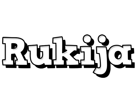 Rukija snowing logo