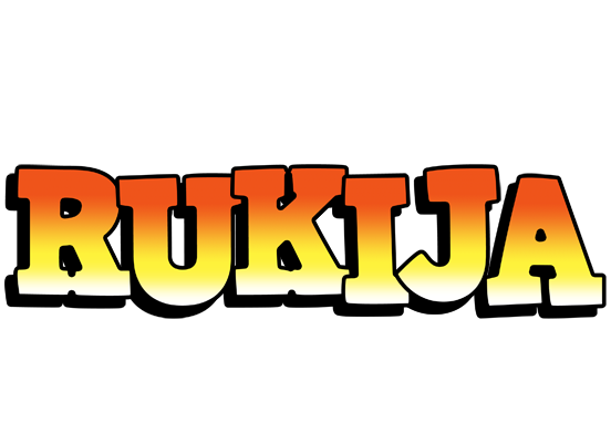 Rukija sunset logo
