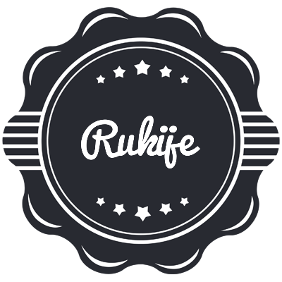 Rukije badge logo