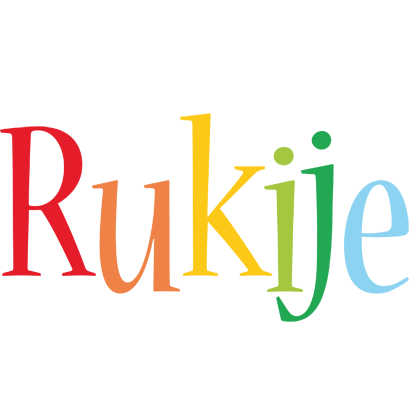 Rukije birthday logo