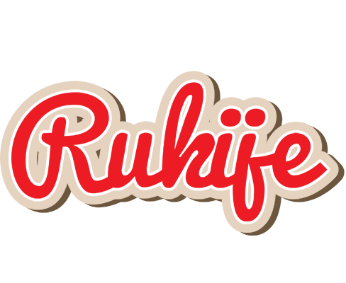 Rukije chocolate logo