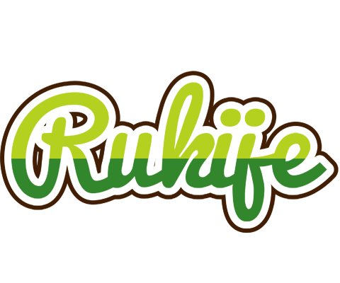 Rukije golfing logo