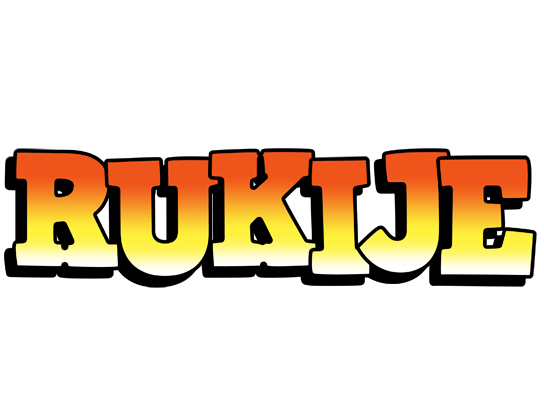 Rukije sunset logo