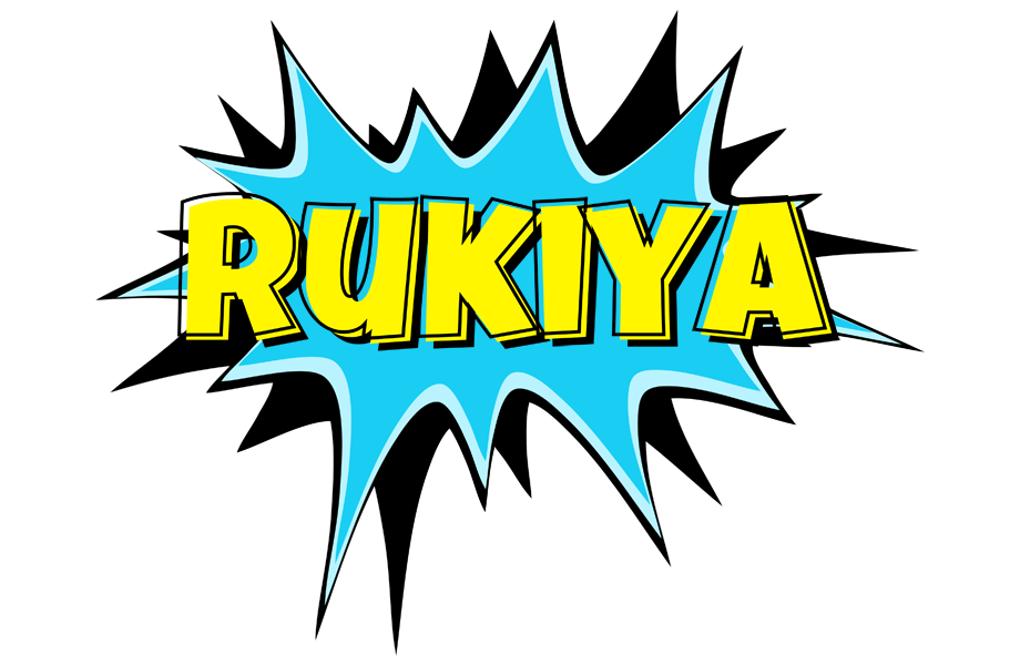Rukiya amazing logo