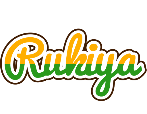 Rukiya banana logo