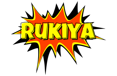 Rukiya bazinga logo