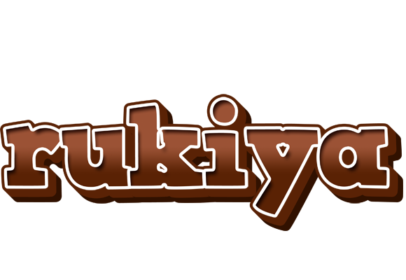 Rukiya brownie logo