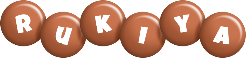 Rukiya candy-brown logo