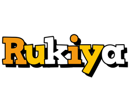 Rukiya cartoon logo