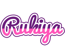 Rukiya cheerful logo