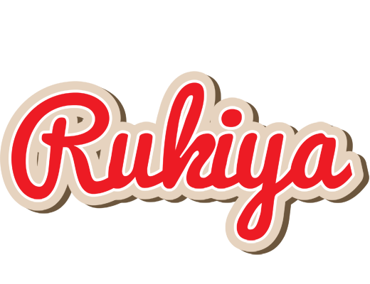 Rukiya chocolate logo