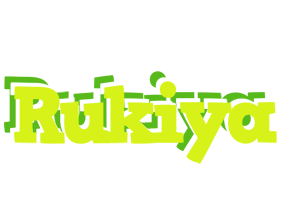 Rukiya citrus logo