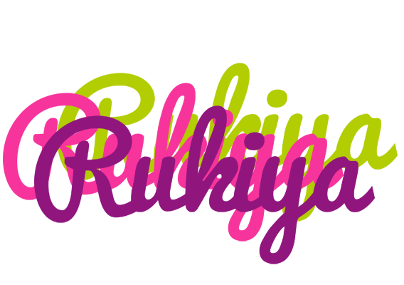 Rukiya flowers logo