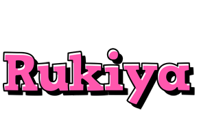 Rukiya girlish logo