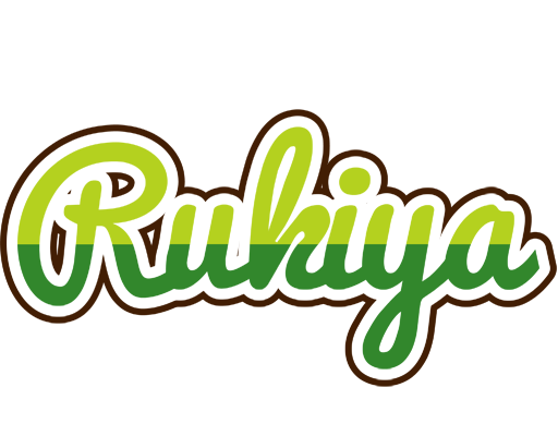 Rukiya golfing logo