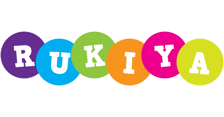 Rukiya happy logo
