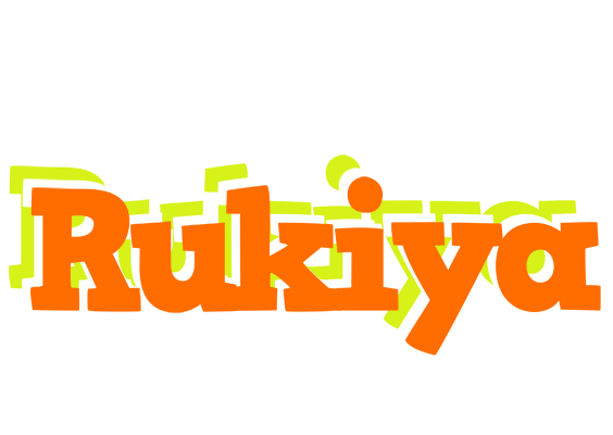 Rukiya healthy logo