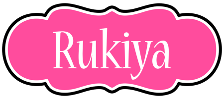 Rukiya invitation logo