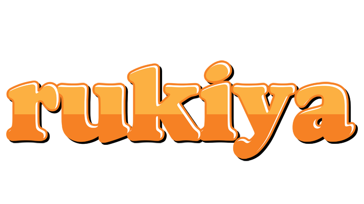 Rukiya orange logo