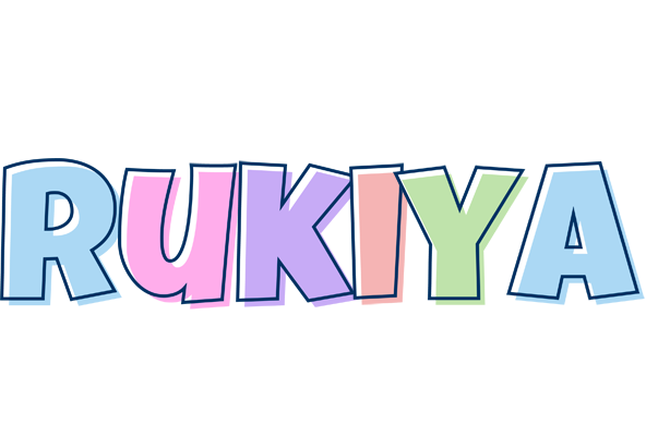 Rukiya pastel logo