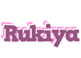 Rukiya relaxing logo