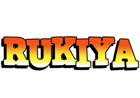 Rukiya sunset logo