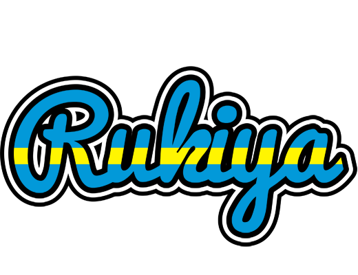 Rukiya sweden logo