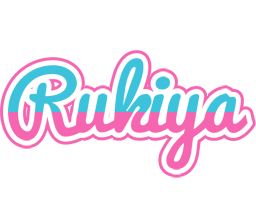 Rukiya woman logo