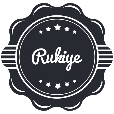 Rukiye badge logo
