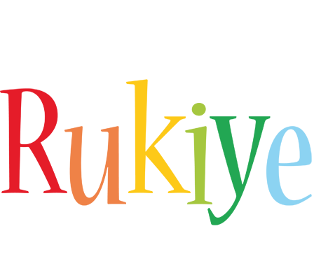 Rukiye birthday logo