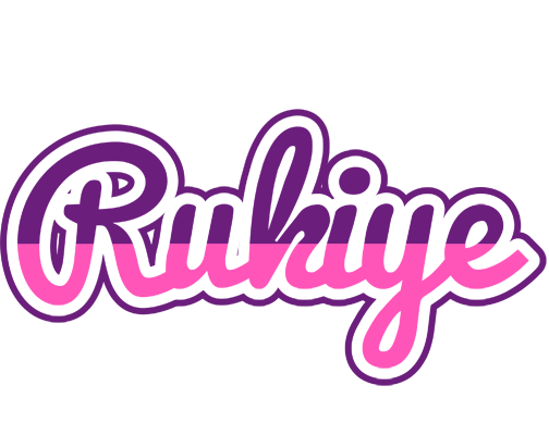 Rukiye cheerful logo