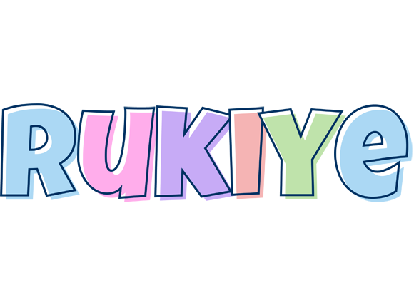Rukiye pastel logo