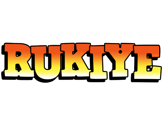 Rukiye sunset logo