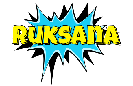 Ruksana amazing logo
