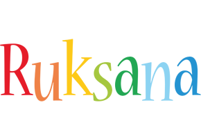 Ruksana birthday logo