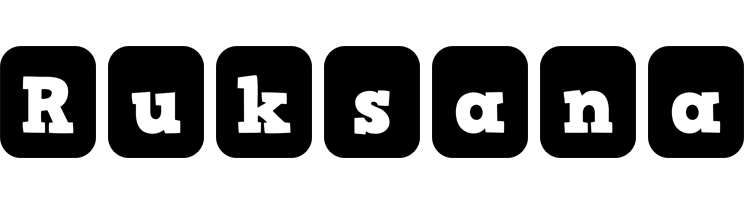 Ruksana box logo
