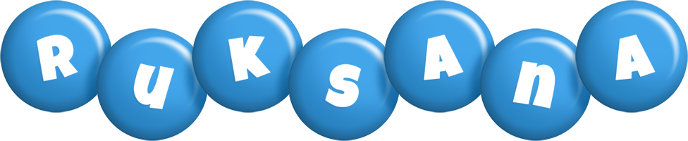 Ruksana candy-blue logo