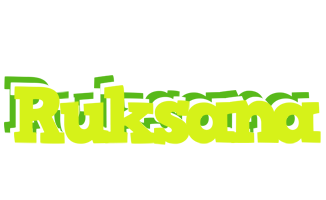 Ruksana citrus logo